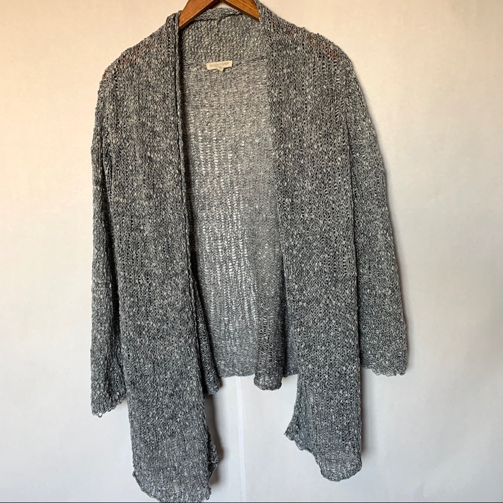 Eileen Fisher knit long sleeve cardigan